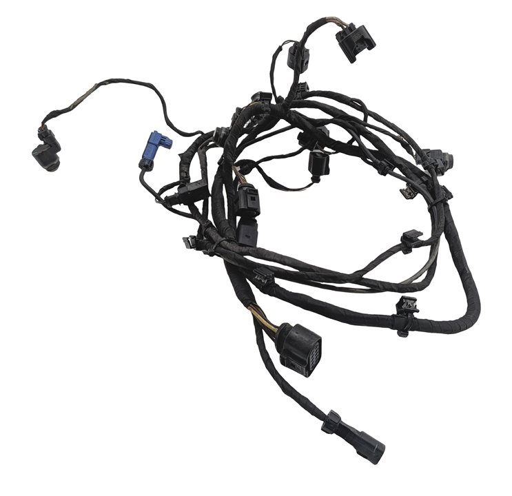 Thumbnail 3: 2014 AUDI Q7 (4L) FRONT PARK ASSIST PDC DISTANCE CONTROL SENSOR SET/4 (Black)