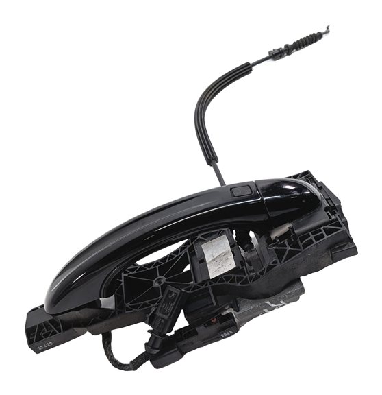 Thumbnail 1: 07-15 AUDI Q7 (4L) RIGHT FRONT PASSENGER KEYLESS EXTERIOR DOOR HANDLE (Black)