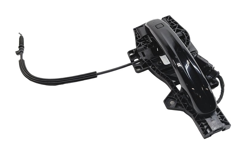 Thumbnail 4: 07-15 AUDI Q7 (4L) RIGHT FRONT PASSENGER KEYLESS EXTERIOR DOOR HANDLE (Black)
