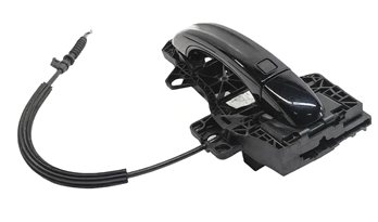 Thumbnail 2: 2007-2015 AUDI Q7 (4L) REAR LEFT KEYLESS EXTERIOR DOOR HANDLE (Black)
