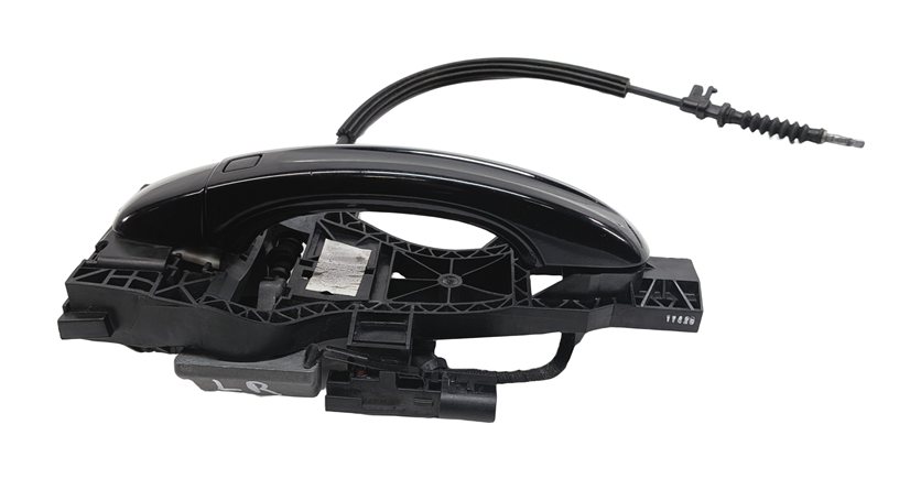 Thumbnail 3: 2007-2015 AUDI Q7 (4L) REAR LEFT KEYLESS EXTERIOR DOOR HANDLE (Black)