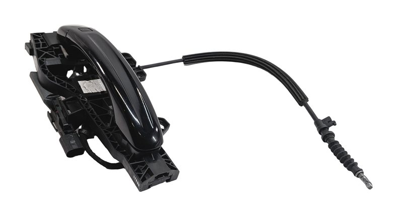 Thumbnail 4: 2007-2015 AUDI Q7 (4L) REAR LEFT KEYLESS EXTERIOR DOOR HANDLE (Black)