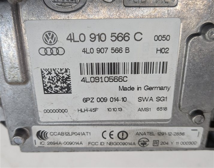 Thumbnail 6: 2013-2020 AUDI Q7 (4L 4M) REAR RIGHT LANE DEPARTURE BLIND SPOT MODULE (MASTER)