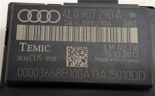 Thumbnail 5: 2014 AUDI Q7 PRESTIGE (4L) 3.0L SUPER (CTWA) ONBOARD POWER SUPPLY MODULE BCM
