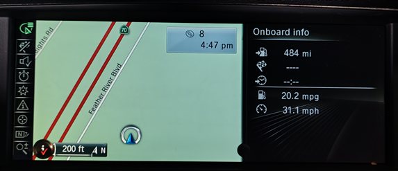 Thumbnail 1: 2014 BMW X3 (F25) FRONT DASH NAVIGATION INFORMATION RADIO 8.8" DISPLAY SCREEN