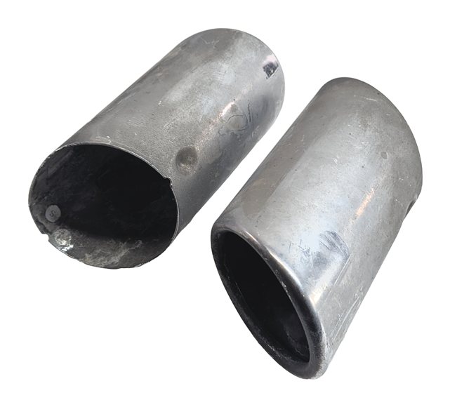 14-16 BMW X3 X4 (F25) 3.0L (N55) ENGINE MUFFLER EXHAUST PIPE TIP SET/2 (CHROME)
