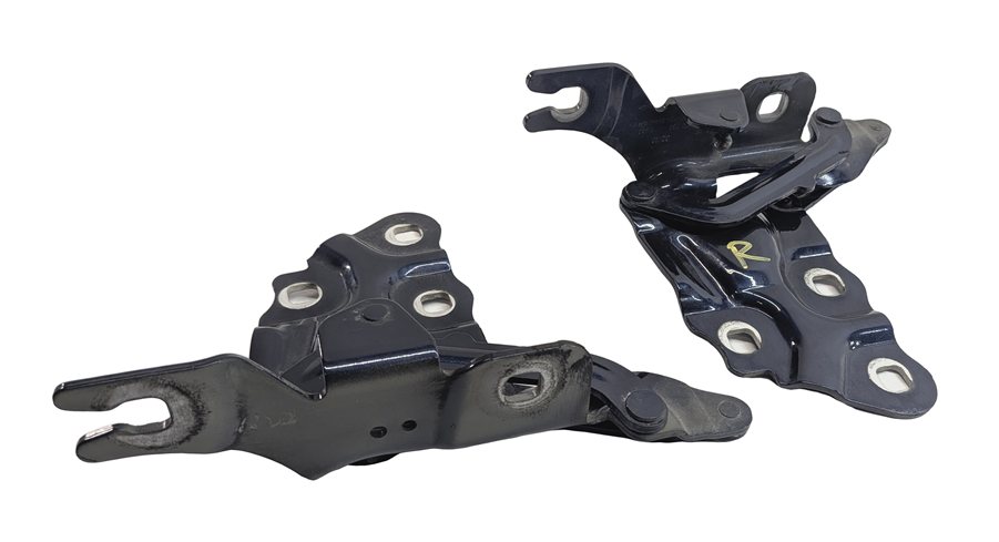 Thumbnail 2: 2011-2018 BMW X3 X4 (F25 F26) FRONT LEFT & RIGHT HOOD HINGE SET 2 (Blue)