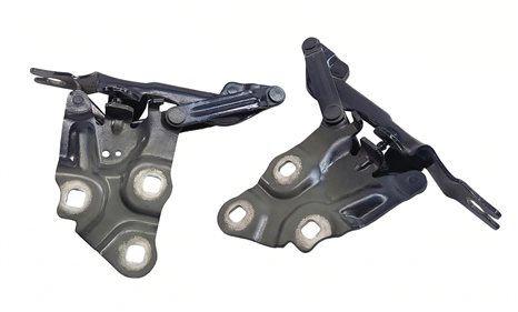 Thumbnail 4: 2011-2018 BMW X3 X4 (F25 F26) FRONT LEFT & RIGHT HOOD HINGE SET 2 (Blue)