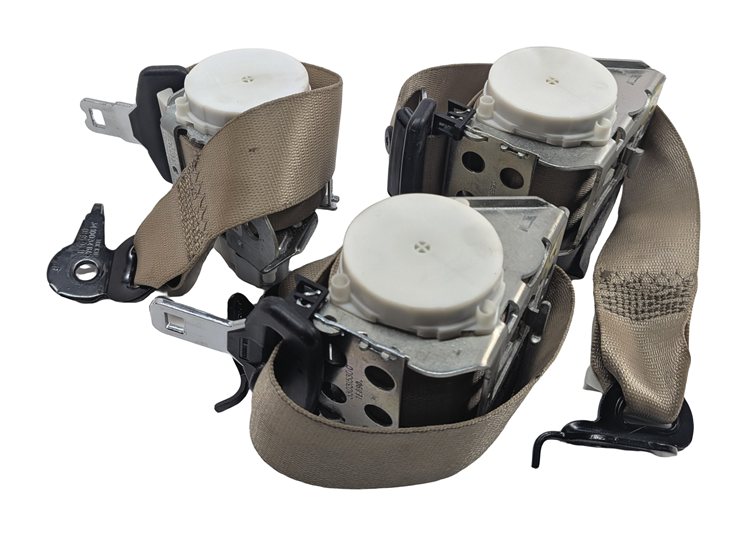 Thumbnail 2: 2014 BMW X3 (F25) REAR SEAT SEATBELT RETRACTOR SET/3 (Beige)