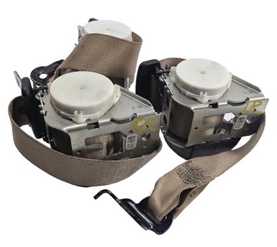 Thumbnail 3: 2014 BMW X3 (F25) REAR SEAT SEATBELT RETRACTOR SET/3 (Beige)