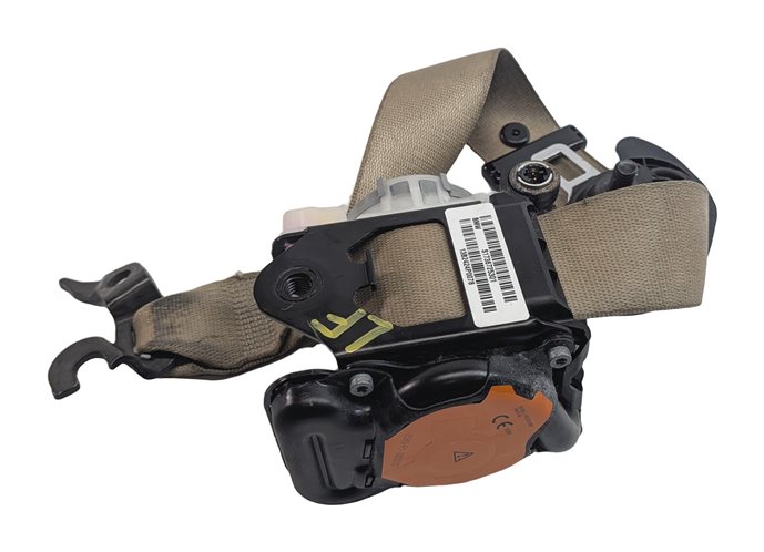 Thumbnail 3: 11-18 BMW X3 X4 (F25 F26) FRONT LEFT DRIVER SEATBELT BUCKLE RETRACTOR (BEIGE)
