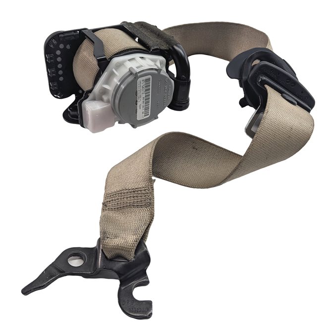 Thumbnail 3: 2011-2018 BMW X3 X4 (F25 F26) FRONT RIGHT PASSENGER SEATBELT RETRACTOR (BEIGE)
