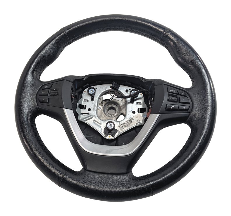 Thumbnail 2: 2011-2018 X3 X4 F25 F26 DRIVER SPORT STEERING WHEEL (Black)