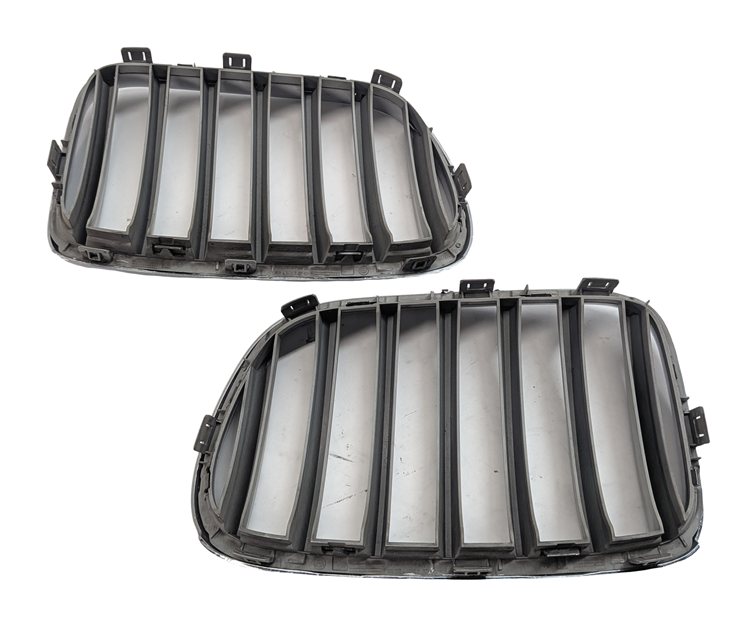 Thumbnail 6: 2013-2017 BMW X3 (F25) FRONT LEFT & RIGHT HOOD VENT TRIM GRILLE SET/2