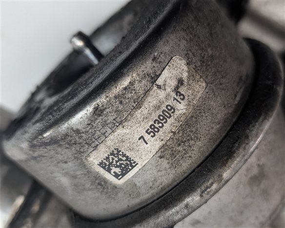 Thumbnail 7: 11-17 BMW X3 (F25) 3.0T 3.0L N55 ENGINE TURBO TURBOCHARGER w/ EXHAUST MANIFOLD