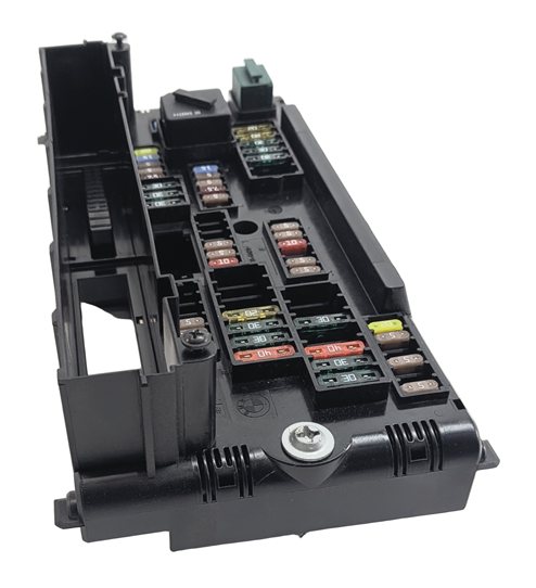 Thumbnail 3: 2014 BMW X3 (F25) 3.0L FRONT POWER DISTRIBUTION FUSE BOX RELAY CARRIER