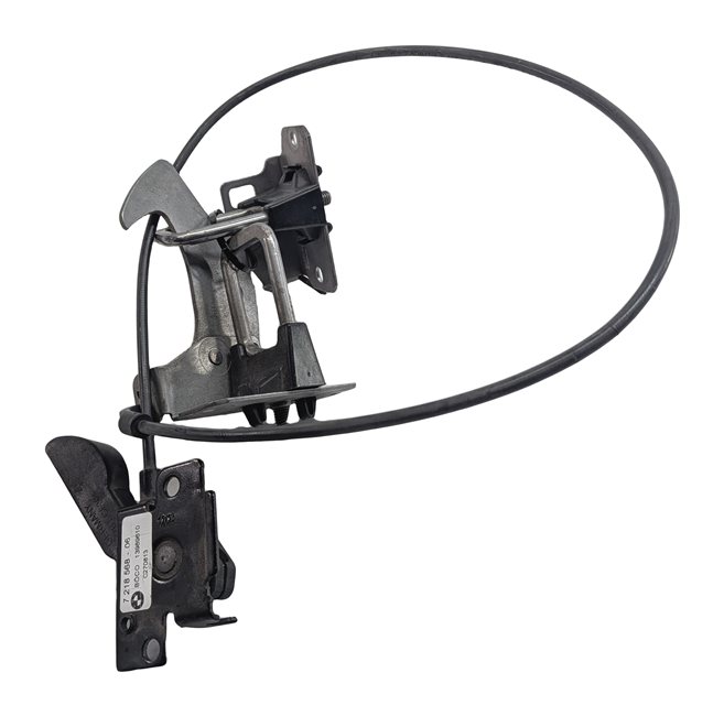 Thumbnail 3: 2014 BMW X3 (F25) HOOD LATCH RELEASE LEVER w/ CABLE