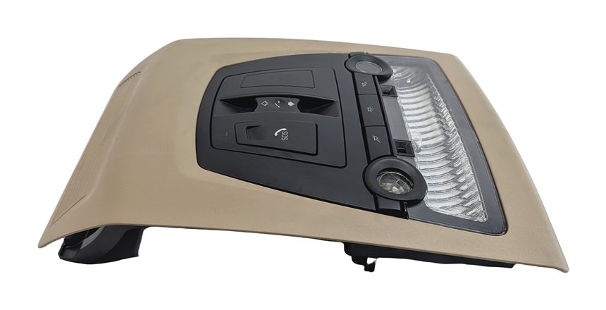 Thumbnail 3: 2014 BMW X3 (F25) OVERHEAD DOME MAP COURTESY LIGHT w/ SUNROOF (Beige)
