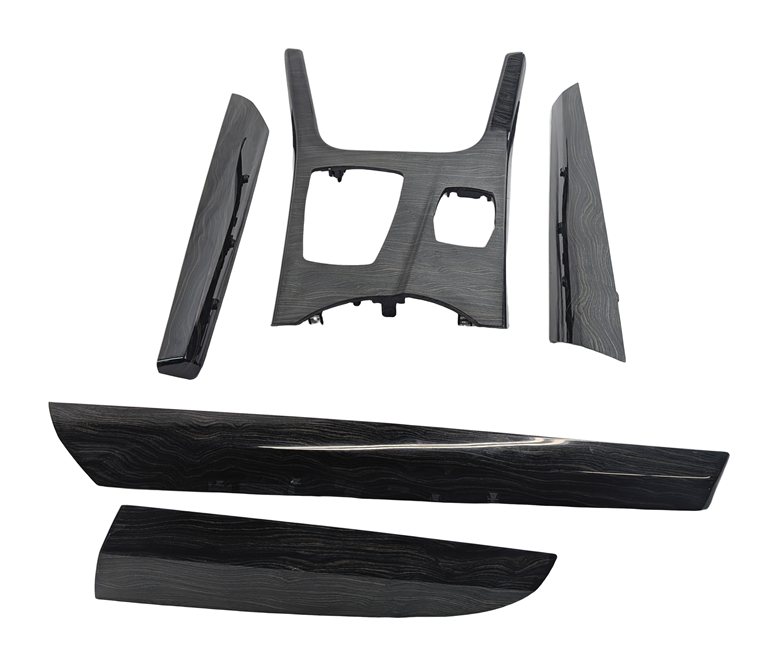 Thumbnail 2: 2014 BMW X3 (F25) INTERIOR TRIM DECOR PANEL SET/5 DARK FINE WOOD GRAIN