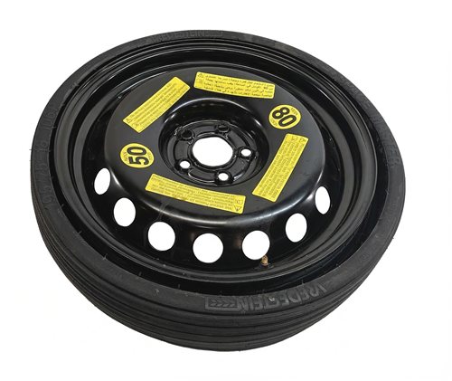 Thumbnail 2: 2009-2017 AUDI Q5 (B8 8R) 18x6 COLLAPSIBLE SPARE TIRE WHEEL RIM