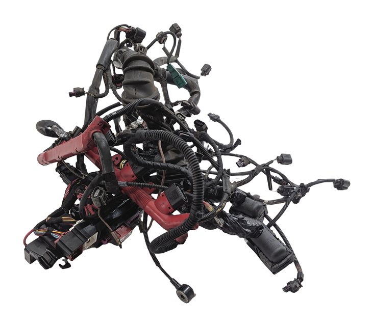 Thumbnail 1: 2014 AUDI Q5 (B8 8R) 3.0L SUPER (CTUC) ENGINE MOTOR WIRE WIRING HARNESS LOOM