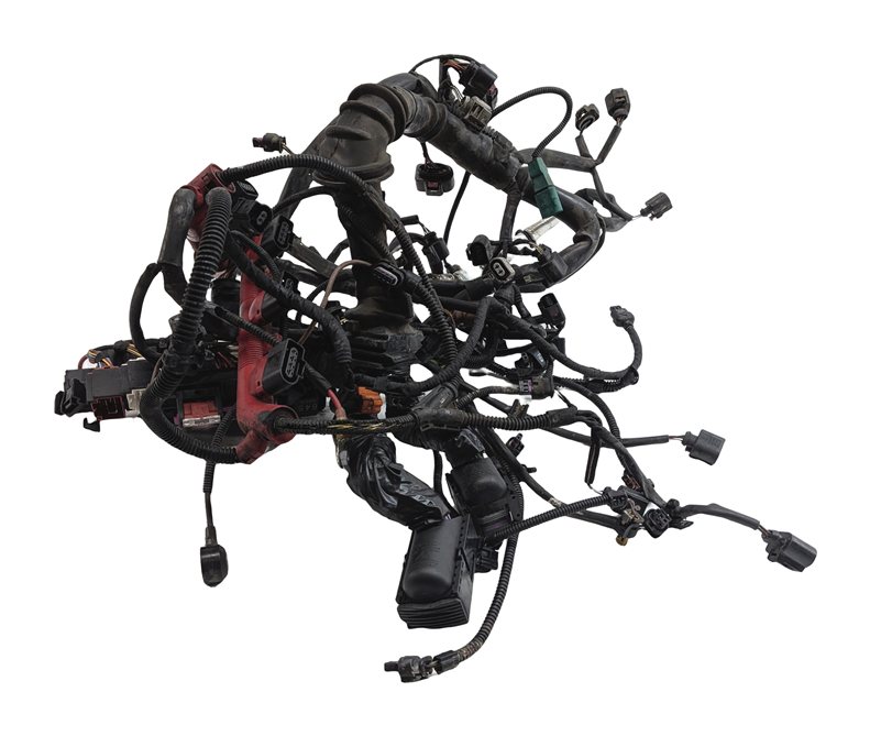 Thumbnail 2: 2014 AUDI Q5 (B8 8R) 3.0L SUPER (CTUC) ENGINE MOTOR WIRE WIRING HARNESS LOOM