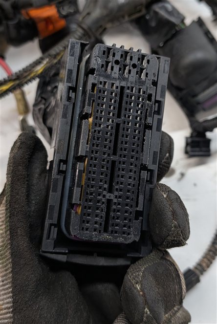 Thumbnail 4: 2014 AUDI Q5 (B8 8R) 3.0L SUPER (CTUC) ENGINE MOTOR WIRE WIRING HARNESS LOOM