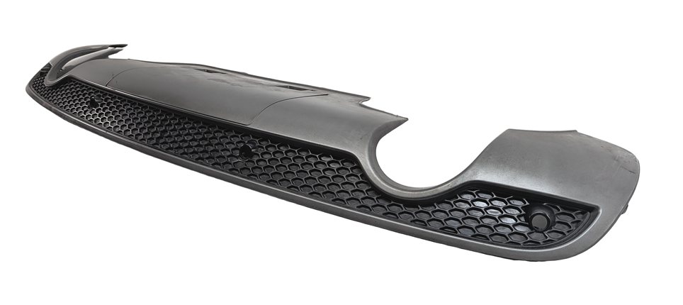 Thumbnail 1: 2014 AUDI Q5 (B8 8R) REAR LOWER BUMPER DIFFUSER VALANCE TRIM MOULDING (S-LINE)