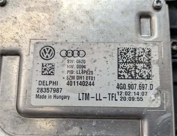 Thumbnail 10: 2013-2017 AUDI Q5 SQ5 (B8 8R) LEFT DRIVER XENON HID HEADLIGHT LAMP (NON AFS)