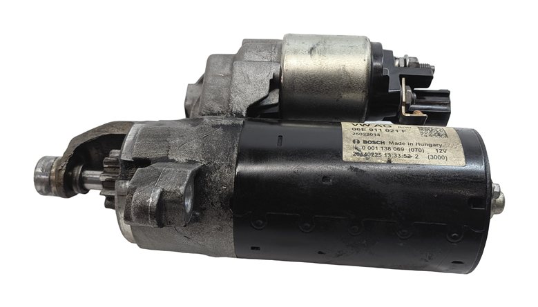 Thumbnail 2: 2013-2018 AUDI A7 A8 Q5 (B8 8R C7 D3) 3.0L SUPER AUTO START STOP STARTER MOTOR