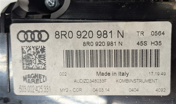Thumbnail 10: 13-15 AUDI Q5 B8 8R 3.0L CTUC SUPER ENGINE ECM IMMOBILIZER BODY MODULE KEY SET/8