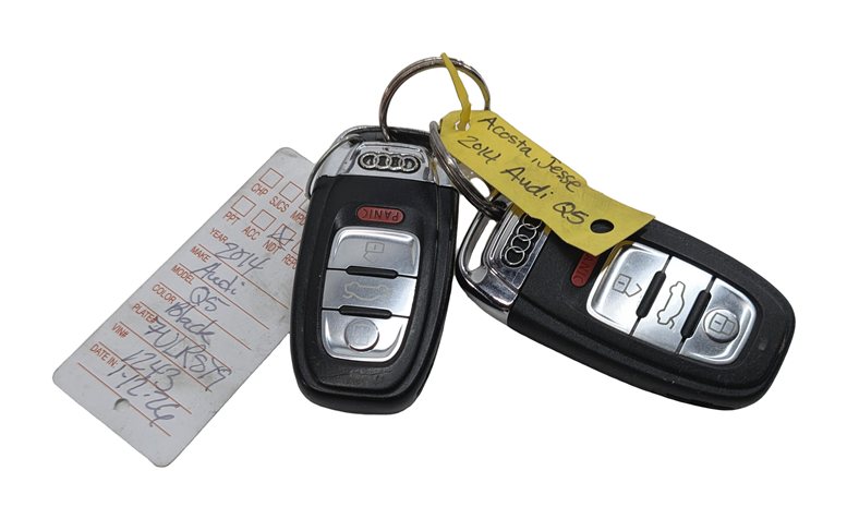 Thumbnail 6: 13-15 AUDI Q5 B8 8R 3.0L CTUC SUPER ENGINE ECM IMMOBILIZER BODY MODULE KEY SET/8