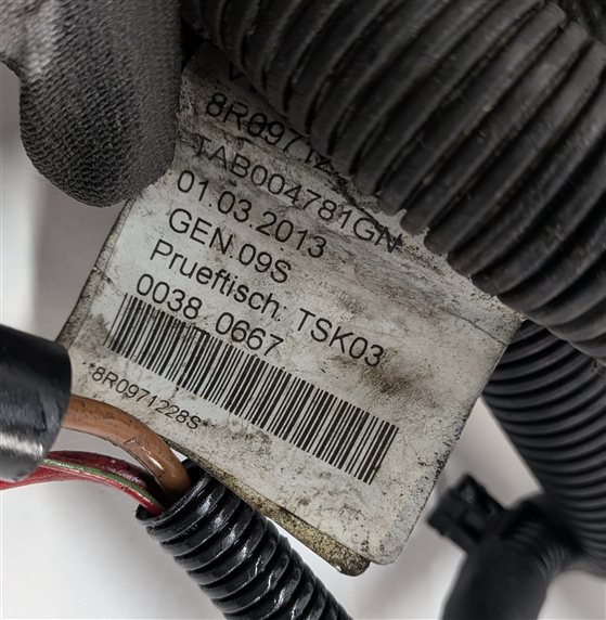 Thumbnail 5: 2014 AUDI Q5 (B8 8R) 3.0L SUPER (CTUC) ENGINE BATTERY WIRE WIRING CABLE HARNESS