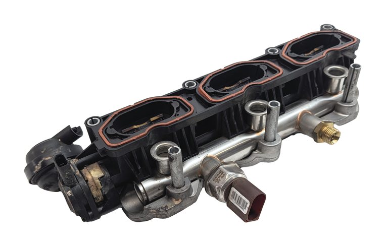 Thumbnail 3: 12-17 AUDI A6 A7 Q5 S5 SQ5 3.0L SUPERCHARGED LEFT INTAKE MANIFOLD DIFFUSER RAIL