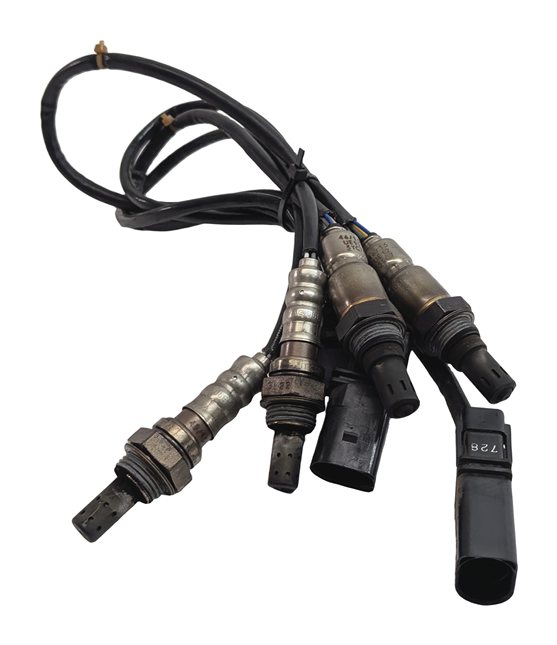 Thumbnail 2: 2014 AUDI Q5 (B8 8R) 3.0L SUPER CTUC ENGINE OXYGEN O2 LAMBDA PROBE SENSOR SET/4