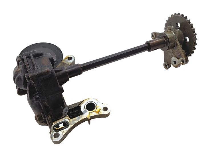 2014 AUDI Q5 (B8 8R) 3.0L SUPER (CTUC) MOTOR OIL PUMP w/ PICK UP TUBE & SPROCKET