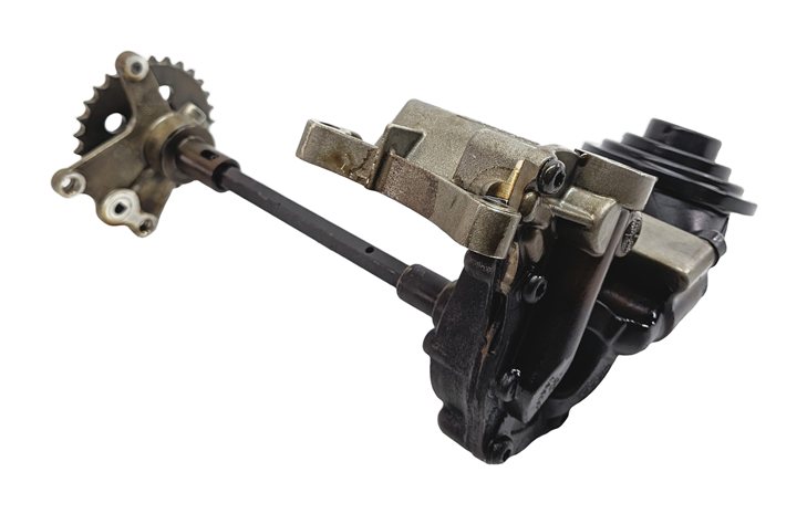 Thumbnail 6: 2014 AUDI Q5 (B8 8R) 3.0L SUPER (CTUC) MOTOR OIL PUMP w/ PICK UP TUBE & SPROCKET
