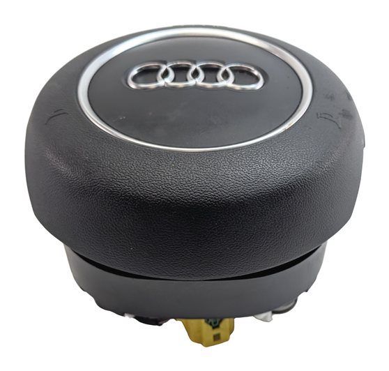 Thumbnail 2: 2013-2017 AUDI Q5 SQ5 (B8 8R) 3-SPOKE SPORT STEERING WHEEL AIRBAG BAG (Black)