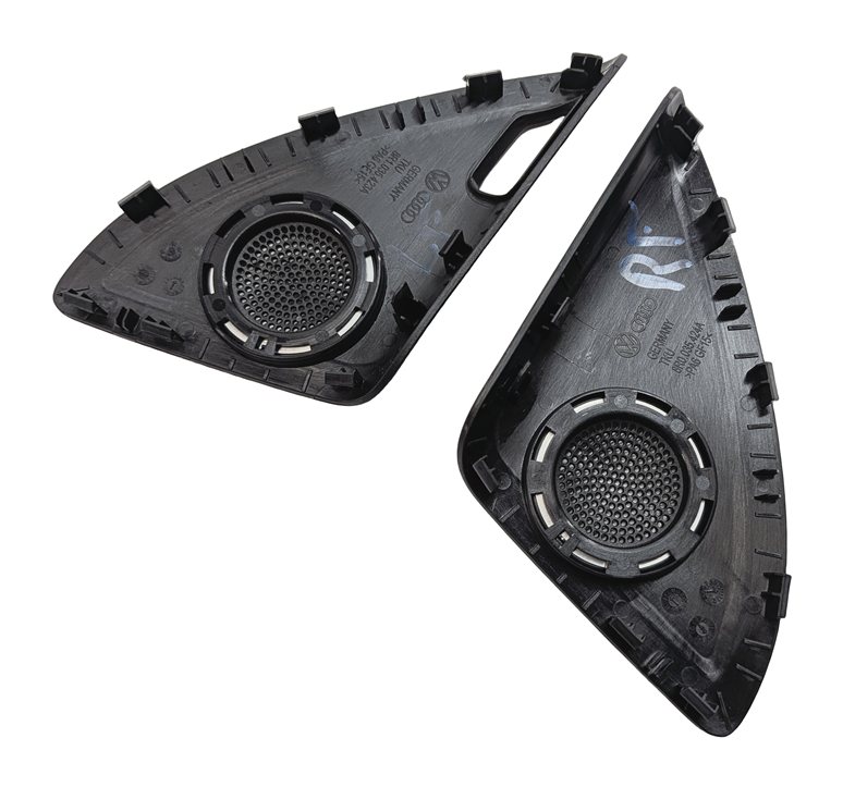 Thumbnail 4: 2014 AUDI Q5 (B8 8R) BANG & OLUFSEN SOUND SYSTEM SPEAKER GRILLE COVER SET/8