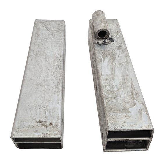 Thumbnail 3: 09-17 AUDI Q5 SQ5 (B8 8R) REAR LEFT & RIGHT BUMPER REINFORCEMENT BAR BRACKET SET