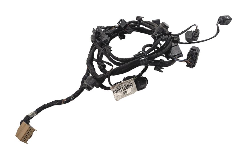 2014 AUDI Q5 (B8 8R) REAR PARK ASSIST PDC DISTANCE CONTROL WIRE SENSOR SET/4