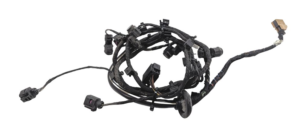Thumbnail 4: 2014 AUDI Q5 (B8 8R) REAR PARK ASSIST PDC DISTANCE CONTROL WIRE SENSOR SET/4