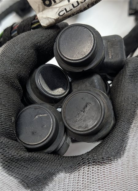 Thumbnail 9: 2014 AUDI Q5 (B8 8R) REAR PARK ASSIST PDC DISTANCE CONTROL WIRE SENSOR SET/4