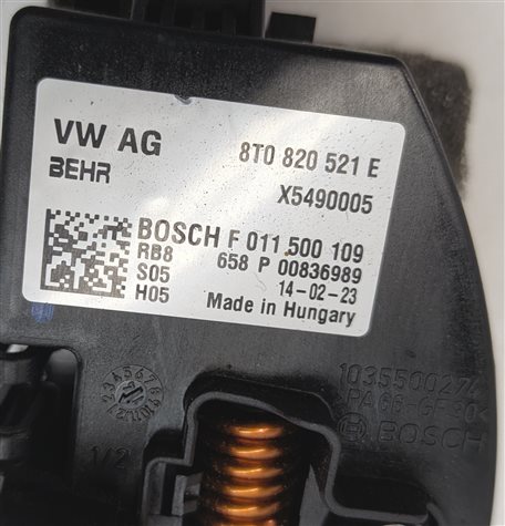 Thumbnail 6: 13-17 AUDI A4 S4 A5 S5 Q5 (B8 8K 8T 8R) FRONT HEATER A/C BLOWER MOTOR RESISTOR