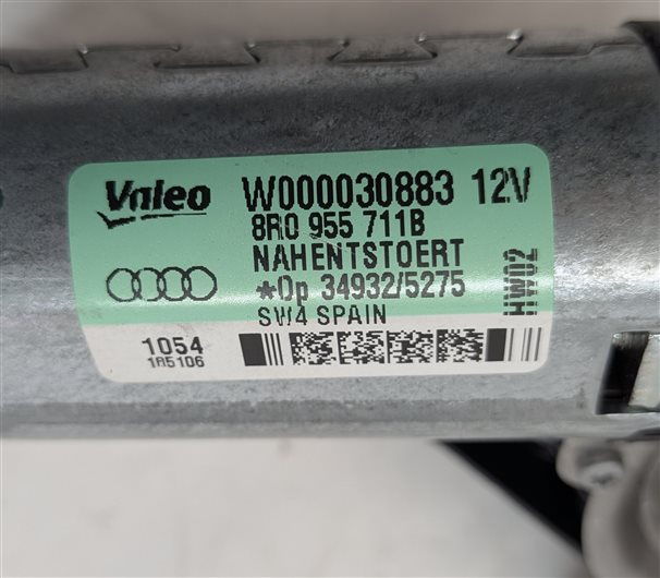 Thumbnail 6: 02-17 AUDI A3 A4 S4 SQ5 Q5 Q7 (B8 8R 4L) HATCH GATE TRUNK DOOR REAR WIPER MOTOR