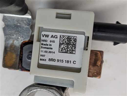 Thumbnail 5: 2014 AUDI Q5 (B8 8R) 3.0L SUPER CTUC ENGINE NEGATIVE BATTERY TERMINAL WIRE CABLE