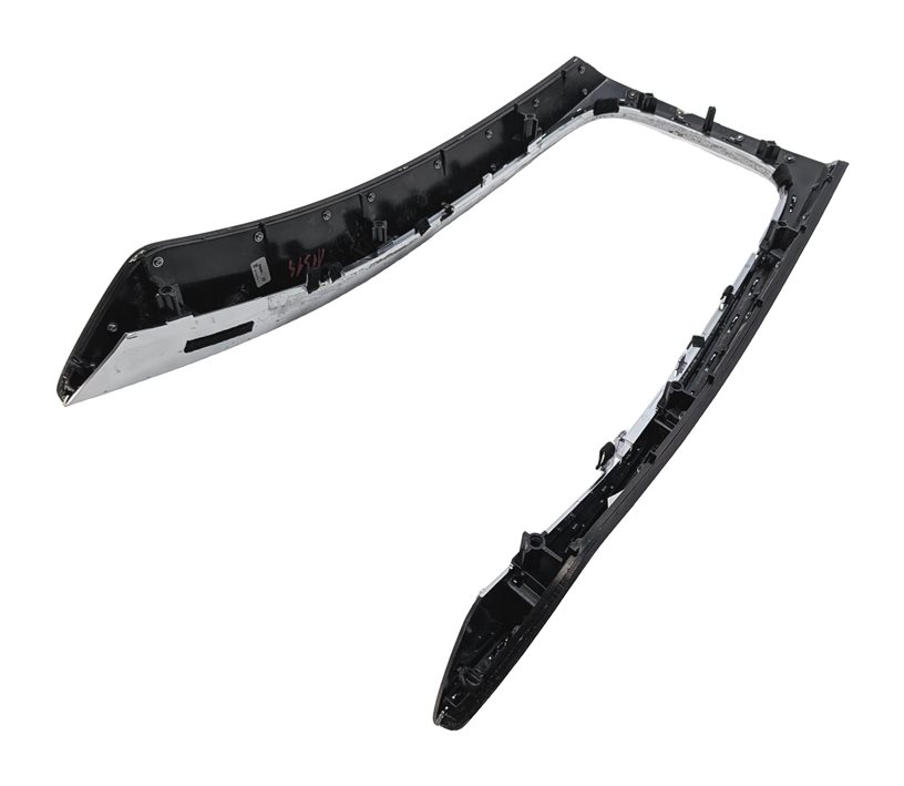 Thumbnail 5: 2014 AUDI Q5 (B8 8R) INTERIOR FRONT CENTER CONSOLE DASH DOOR TRIM SET/6 (Walnut)