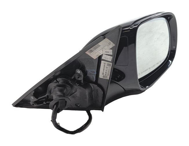 09-14 AUDI Q5 B8 8R RIGHT PFOLD HEAT MEM AUTODIM BLIND SPOT DOOR MIRROR(Black)