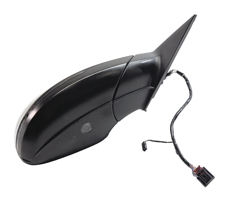 Thumbnail 5: 09-14 AUDI Q5 B8 8R RIGHT PFOLD HEAT MEM AUTODIM BLIND SPOT DOOR MIRROR(Black)