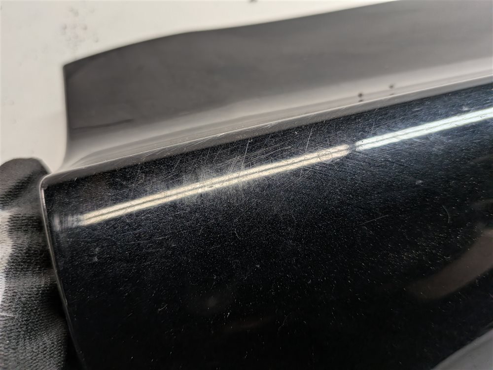 Thumbnail 8: 13-17 AUDI Q5 B8 8R REAR RIGHT DOOR EXTERIOR LOWER MOULDING RUNNER TRIM (Black)
